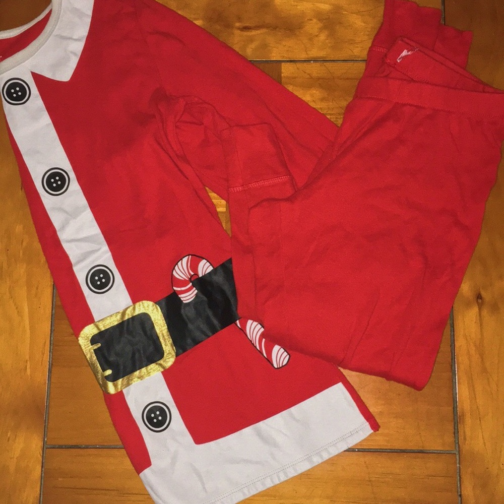 Santa pajama outfit